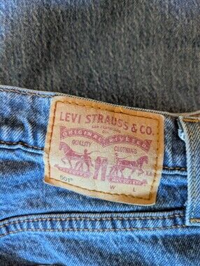 Levi's 501 Straight Leg Jeans
